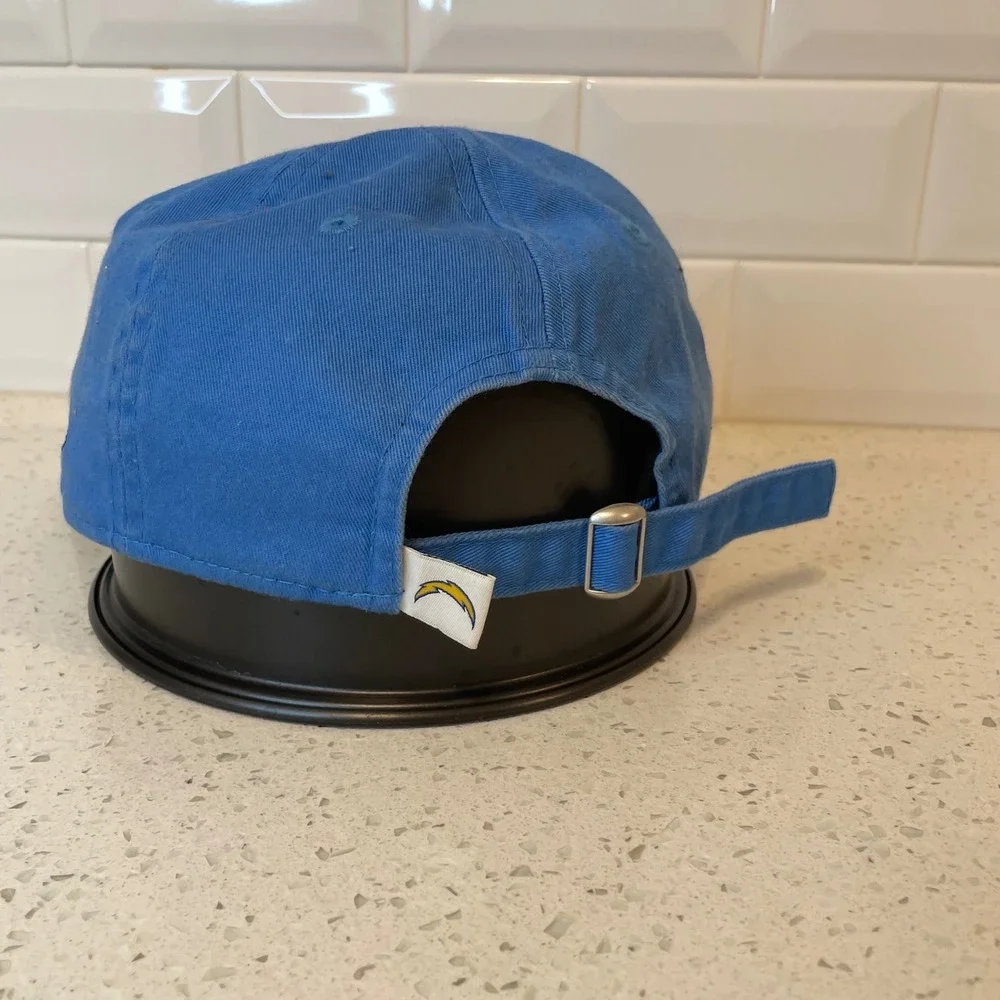 New Era 9TWENTY Los Angeles Chargers Hat‎ NFL Powder Blue Adjustable Dad Cap